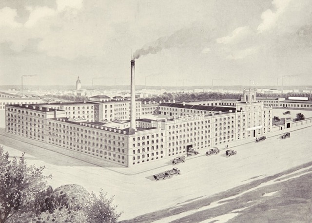 Bild der Heller Bonbon Fabrik im 10. Wiener Gemeindebezirk von 1899