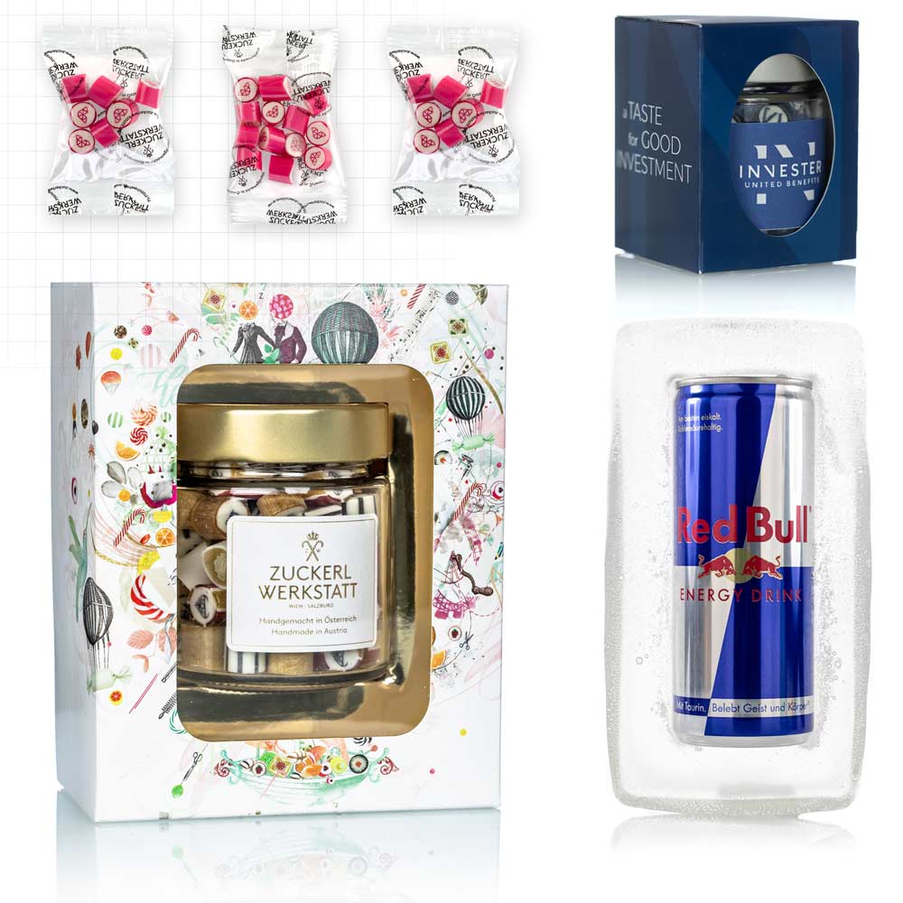Individuelle, personalisierte Verpackungen für Bonbons und andere Produkte