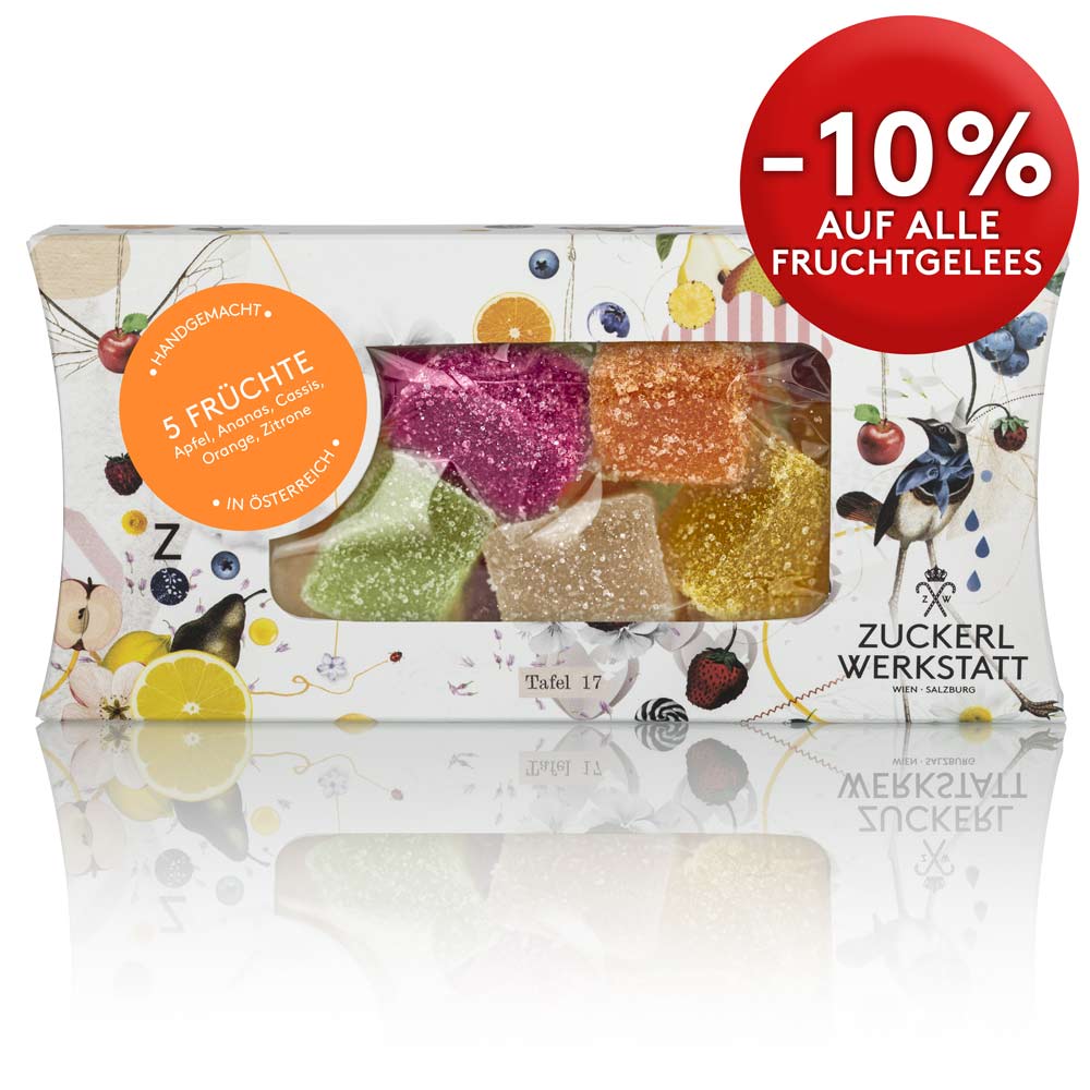Handgemachte, vegane Fruchtgelees aus der Zuckerlwerkstatt