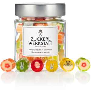 Bonbons mit Ostermotiven von der Zuckerlwerkstatt