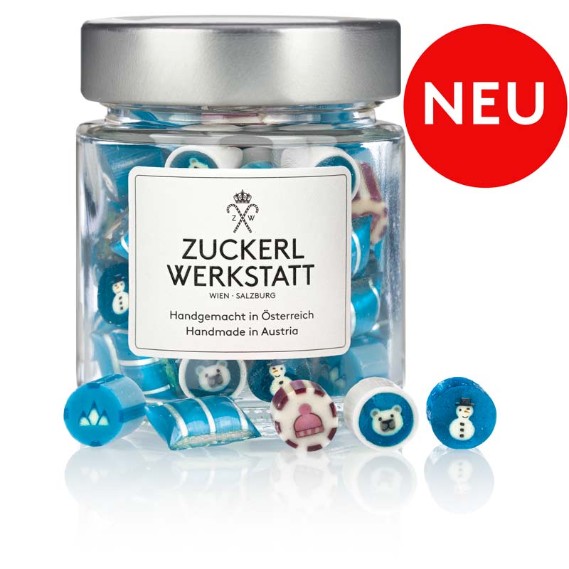 Handgemachte Bonbons mit Motiven aus der Zuckerlwerkstatt