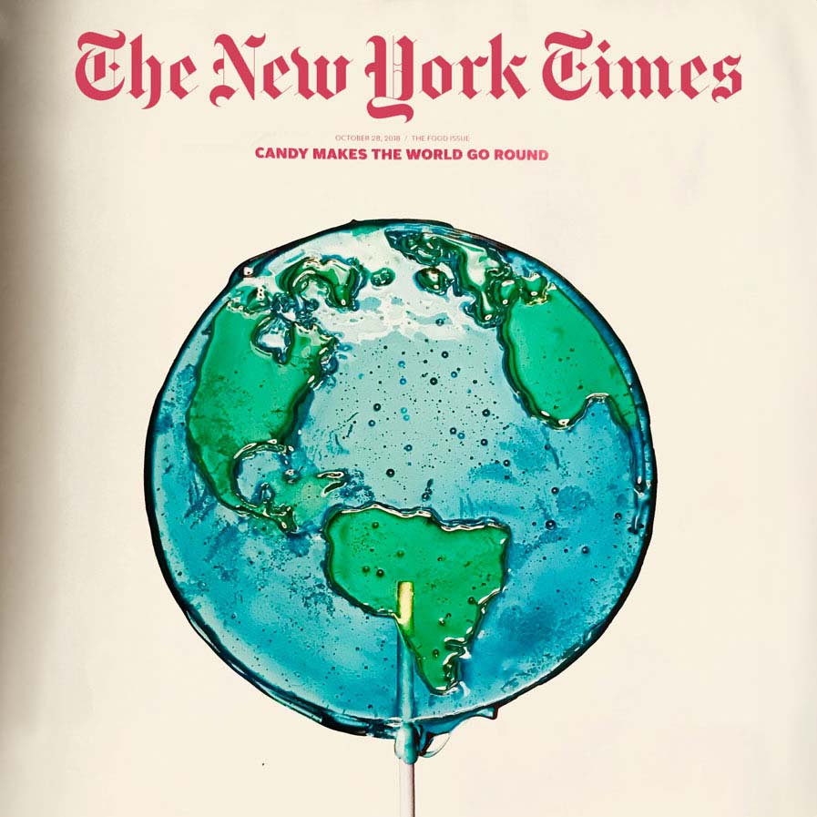 New York Times Artikel über die Zuckerlwerkstatt