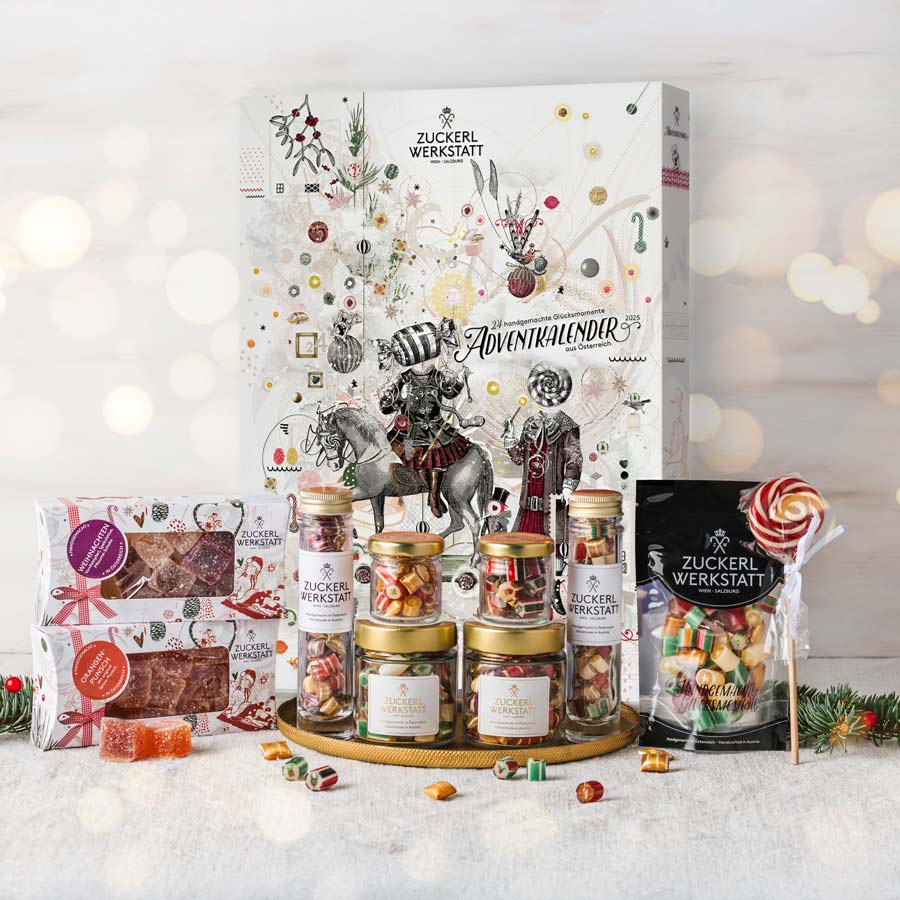 Handgemachtes Weihnachts-Sortiment aus der Zuckerlwerkstatt
